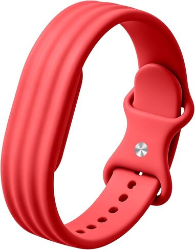 Silicone Bands for Google Fitbit Air Band, Ultra-Soft Silicone Replacement Strap, Adjustable Sweatproof Wristband for Sleep Tracking, Fitness, Running, Workout & Daily Wear for Women Men in Saudi Arabia