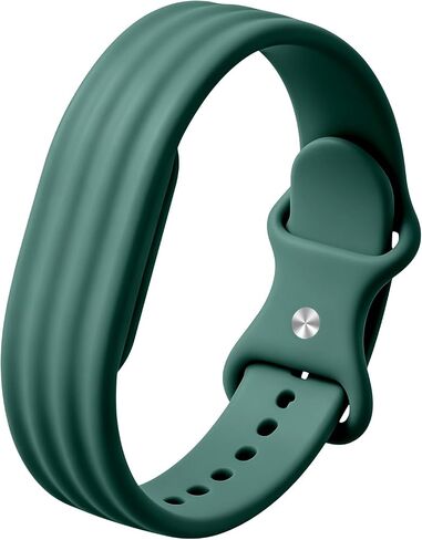 Silicone Bands for Google Fitbit Air Band, Ultra-Soft Silicone Replacement Strap, Adjustable Sweatproof Wristband for Sleep Tracking, Fitness, Running, Workout & Daily Wear for Women Men in Saudi Arabia