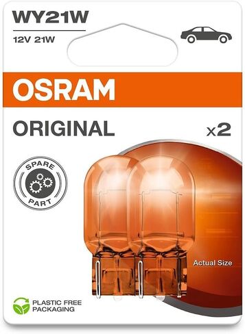 Osram Original Line 12 V ، قاعدة إسفين زجاجية ، 2721-2BL ، حزمة نفطة مزدوجة ، أبيض in Kuwait
