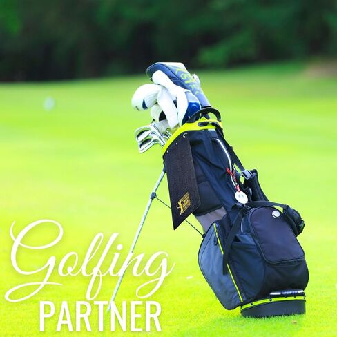 Grandpa Golf Gifts, 15.8 x 23.6 inches Microfiber Golf Towel for Golf Bags, Grandpa Gifts on Father‘s Day - Snooze in Kuwait