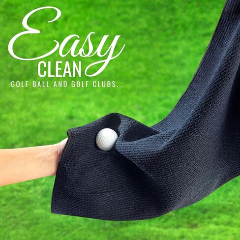 Grandpa Golf Gifts, 15.8 x 23.6 inches Microfiber Golf Towel for Golf Bags, Grandpa Gifts on Father‘s Day - Snooze in Kuwait