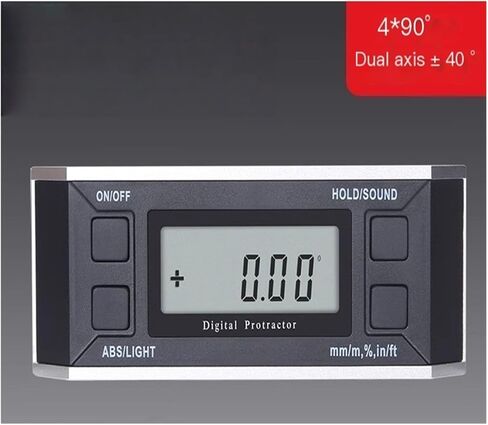 Electronic InclinometerDigital Display Angle Measuring InstrumentBacklit with Magnetic Slope Meter in Kuwait