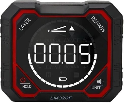 مقياس الميل الرقمي LM320 مقاس 4 * 90 درجة مع قياس الزاوية المطلقة النسبية٪ مم/م بوصة/قدم مغناطيسي (LM320E) in Kuwait