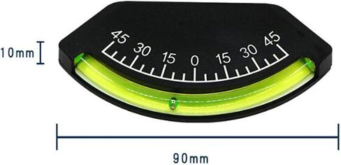 Sailing Clinometer Inclinometer Tilt Gauge Angle Indicator Acrylic Material with Built in Steel Ball Suitable for Boat Sailboat Rv Trailer Automotive in Kuwait