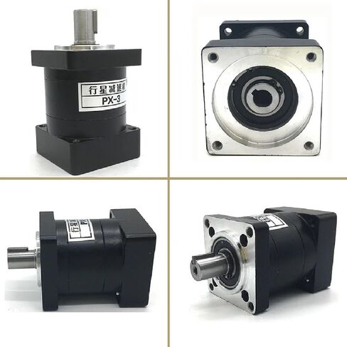 1pcs Nema42 Planetary Gearbox Gear Speed Reducer 110mm Flange Ratio 10:1 Input 19mm Output Tq 70Nm Stepper Motor in Saudi Arabia