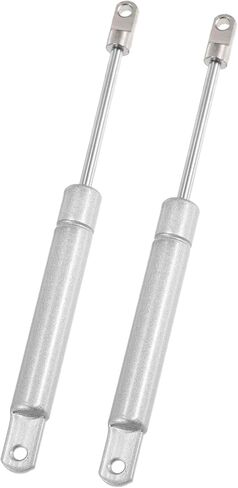 4 Inch 35Ibs/156N Gas Springs, 6" Gas Struts Hydraulic Lift Support for Cabinet Lid Toolbox Cover,2 Pcs, Silver Tone in Kuwait