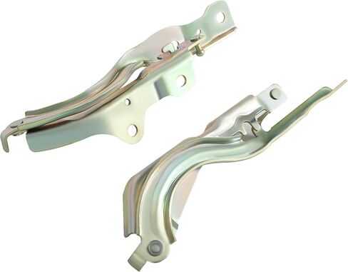 ALMULOO Hood Hinge Compatible with 2015-2019 Hyundai Sonata Left Right Zinc Plated Steel Replacement for HY1236163 HY1236164 in Kuwait