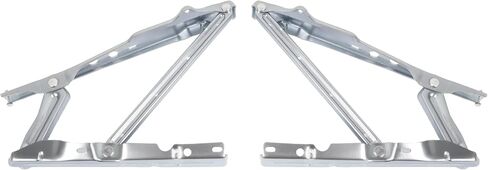 ALMULOO Hood Hinge Compatible with 1982-1992 Chevrolet Camaro Pontiac Firebird/Trans AM Fit for Standard or Z-28 Hoods OER Hood Hinge Set Steel Galvanized in Kuwait