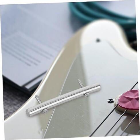 Abaodam 2pcs Tailpiece Part Electric Guitar Accessory Tremolo System Wraparound Bridge Easy Installation in Kuwait