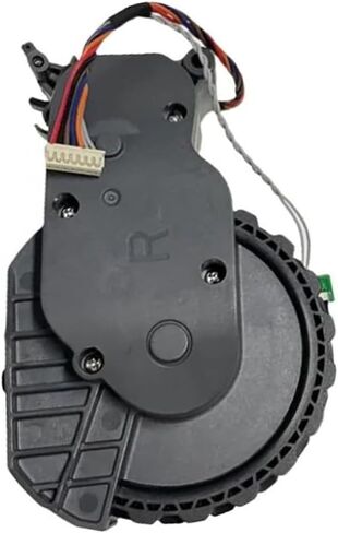 العجلات الأصلية اليسرى واليمنى، متوافقة مع Roborock for Qrevo for Master/لـ Qrevo Pro/لـ Qrevo S، جزء المكنسة الكهربائية (R) in Kuwait