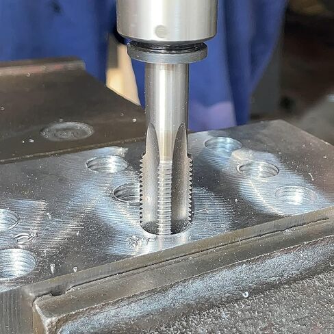 Burkit 1-1/2"-12 UNF Thread Tap Right Hand, HSS 1-1/2 x 12 UNF Straight Fluted Machine Tap in Kuwait