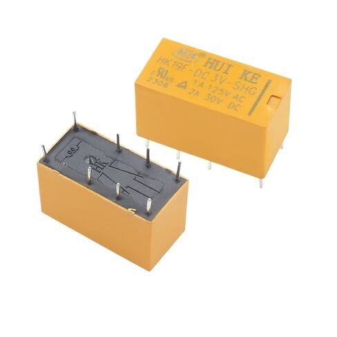10 قطعة لفائف DPDT 8 دبوس 2NO 2NC مرحلات الطاقة الصغيرة PCB نوع هوي كه HK19F HK19F-DC5V-SHG HK19F-DC12V-SHG HK19F-DC24V-SHG (24 فولت) in Kuwait