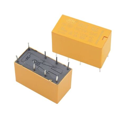 10 قطعة لفائف DPDT 8 دبوس 2NO 2NC مرحلات الطاقة الصغيرة PCB نوع هوي كه HK19F HK19F-DC5V-SHG HK19F-DC12V-SHG HK19F-DC24V-SHG (24 فولت) in Kuwait