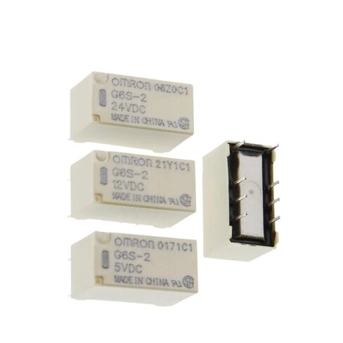 10PCS 5V/12V/24V Relay G6S-2-5VDC G6S-2-12VDC G6S-2-24VDC 250VAC/DC220V 8PIN Mini Signal Switch 2A(12V) in Kuwait