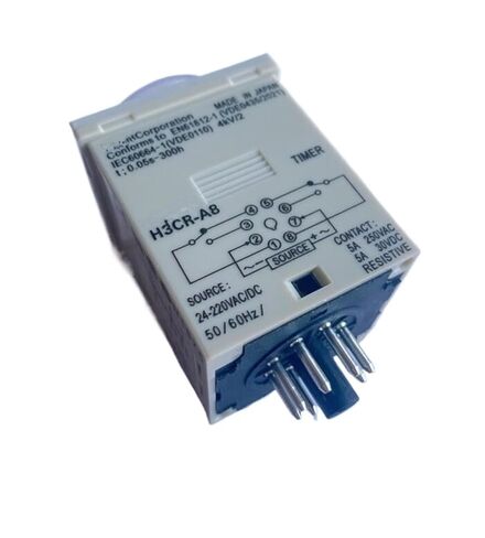 24-220VAC/DC H3CR-A8 1.2s to 300h 50/60Hz 8PIN Power on and Off Cycle delay time Relay in Kuwait
