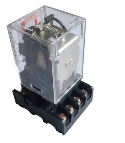 وسيط MK2P-I MK2P MK3P مرحل كهرومغناطيسي صغير مع قاعدة DC12V DC24V AC12V AC24V AC110V AC220V (MK2P 8PIN، AC110V) in Kuwait
