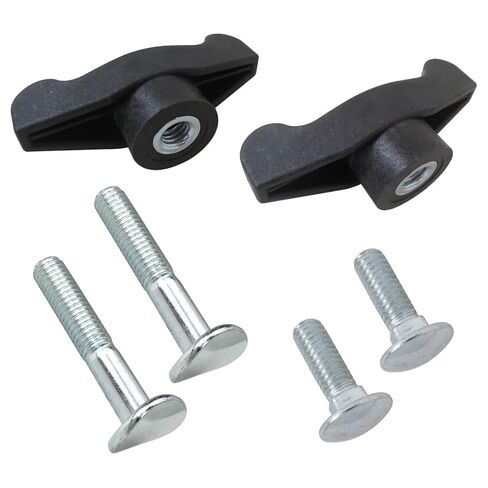 Replacement Wing Knob & T-Bolt Set – Hard Plastic & Galvanized Iron, Fits for Most Mower & Snow Blower Models by BLUE ELF in Saudi Arabia