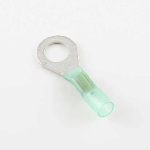 16-14 Ga. Solder Heat-Shrink Ring Terminals, 3/8" Stud - (Pack of 10) in Kuwait