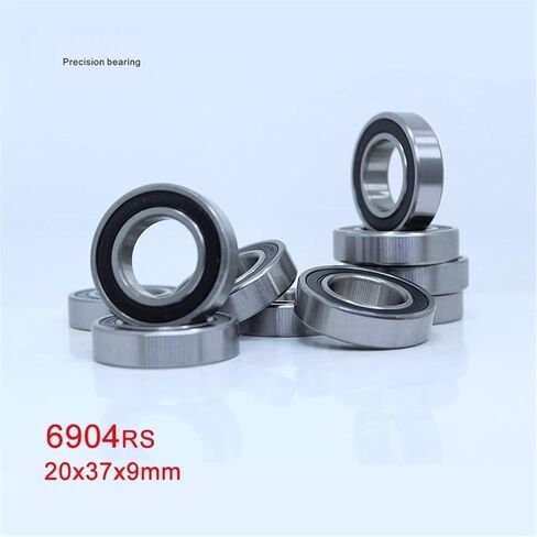 منتجات نقل الطاقة 6904-2RS محمل كروي ذو أخدود عميق ABEC-1 محامل قسم رفيع 6904RS 61904 RS 20x37x9 مللي متر دقة الفولاذ الكروم in Kuwait