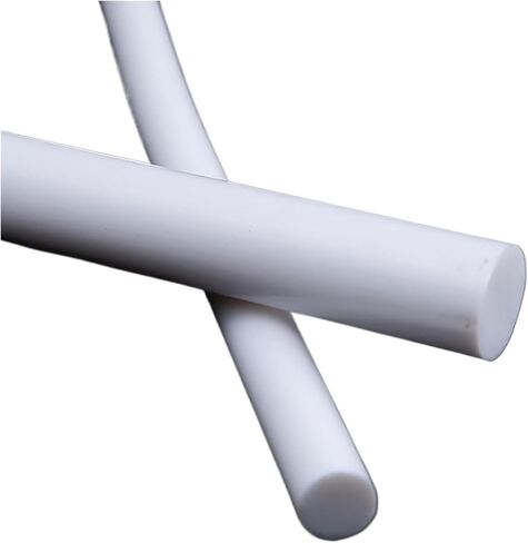 PTFE Teflon Rod Heavy Duty,Round Teflon， Bar Pack Of 5 White 1-4mm Diameter 100cm Length(3mm)(3mm) in Kuwait