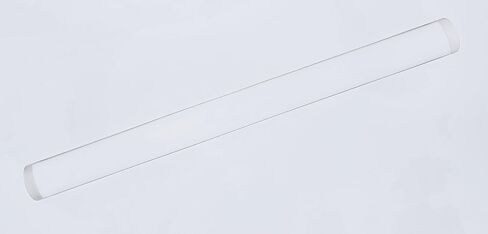 One Pc 1" Diameter x 18" Long Clear Acrylic Rod in Saudi Arabia