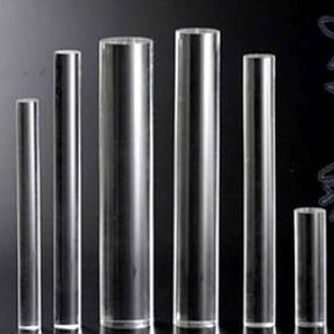 25pcs Heavy Duty Dia 6mm x 8" Clear Acrylic Rods Acrylic Sticks, Round, Transparent, Standard Tolerance, Solid for DIY Projects (8" Clear Solid) in Kuwait
