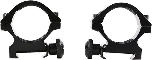 HIGOO® 1 بوصة / 25.4 مم حامل حلقي منخفض المستوى، حلقات بصرية بمصباح يدوي ليزر Riflescope مقاس 20 مم، تناسب سكة Picatinny Waver مقاس 20 مم in Kuwait