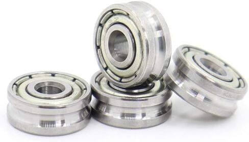 TMP1105 544162 V031004 V الأخدود مختومة كروي 3x10x4mm بكرة عجلة محامل V1/0.4 2/0. دليل مسار Rlooer Roller (031004V1 0.4) in Kuwait