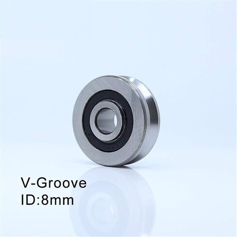 V082808 V Groove Sealed Ball Bearing 8x28x8mm Pulley Wheel Bearings V4/1.5 Guide Track Rlooer(082808V4 1 4PCS) in Kuwait