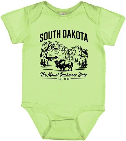 Mount Rushmore State South Dakota Baby Infant Bodysuit in Saudi Arabia