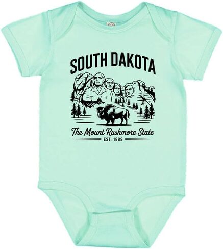 Mount Rushmore State South Dakota Baby Infant Bodysuit in Saudi Arabia