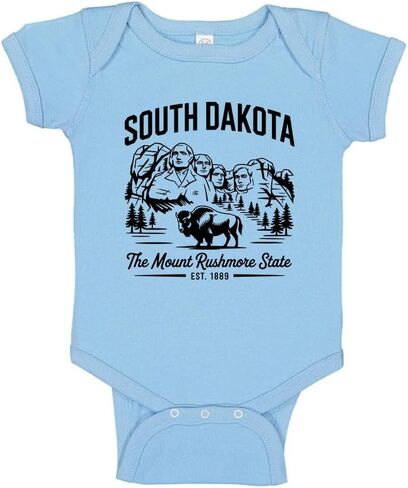 Mount Rushmore State South Dakota Baby Infant Bodysuit in Saudi Arabia