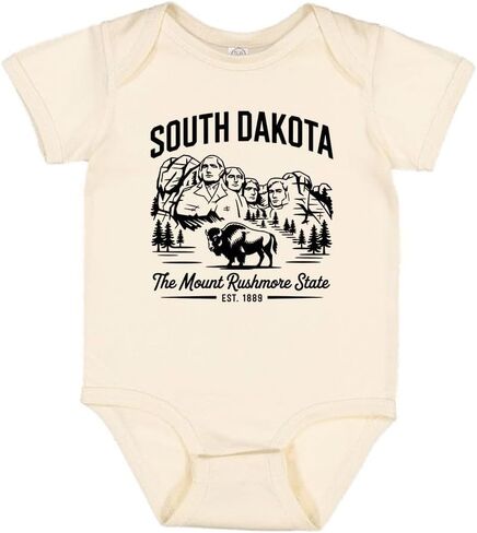 Mount Rushmore State South Dakota Baby Infant Bodysuit in Saudi Arabia