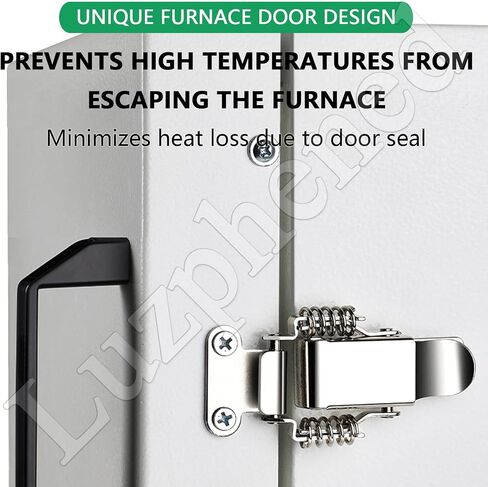 2000w Electric Ceramic Laboratory Muffle Furnace, Electric Kiln for Pottery at Home 1150℃ Metal Melting Furnace, for Dentistry, Ceramic Works, Jewelry Treatment in Kuwait