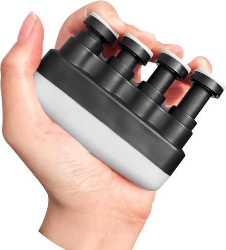 Finger Strength Trainer Adjustable Resistance Ergonomic Compact Design for Musicians Climbers and Daily Hand Exercise in Kuwait
