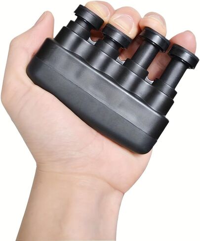 Finger Strength Trainer Adjustable Resistance Ergonomic Compact Design for Musicians Climbers and Daily Hand Exercise in Kuwait