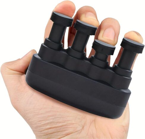 Finger Strength Trainer Adjustable Resistance Ergonomic Compact Design for Musicians Climbers and Daily Hand Exercise in Kuwait