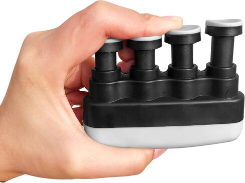Finger Strength Trainer Adjustable Resistance Ergonomic Compact Design for Musicians Climbers and Daily Hand Exercise in Kuwait