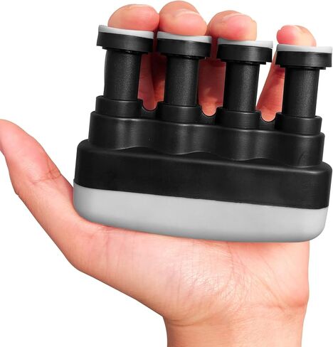 Finger Strength Trainer Adjustable Resistance Ergonomic Compact Design for Musicians Climbers and Daily Hand Exercise in Kuwait