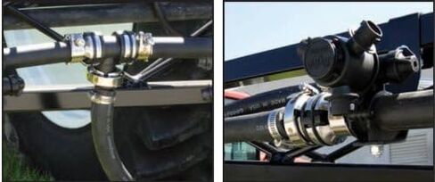 بانجو M100PAT 1 "محول أنبوب فوهة بوم - محول أنبوب ذو حواف تي شيرت in Kuwait