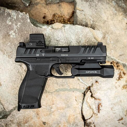 Night Fision Optics Ready Stealth .330-.353 مجموعة الرؤية الليلية السفلية 1/3 لـ Walther PDP/PPQ المتوافقة مع RMR/507c/508t in Kuwait