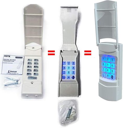 لوحة المفاتيح الخطية MDTK اللاسلكية Megacode DNT00058 MCT-1 MCT-2 MCT-3 MCT-11 318 ميجا هرتز in Kuwait