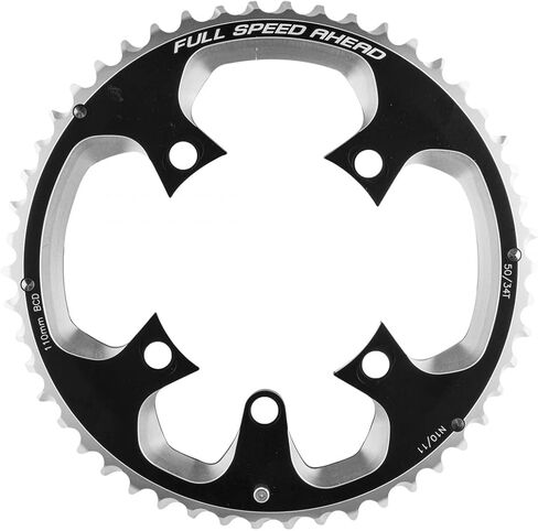 FSA Full Speed Ahead Silver-K Super ABS Road Bicycle Chainring - 110 x 50T | bike-chainrings-and-accessories in Kuwait