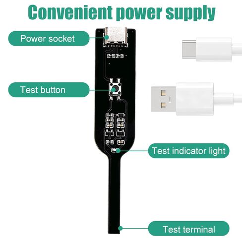 جهاز اختبار الحث، 3 قطع لكشف ملفات USB، أداة فحص الأخطاء السريعة لإصلاح اللوحة الأم للهاتف in Kuwait