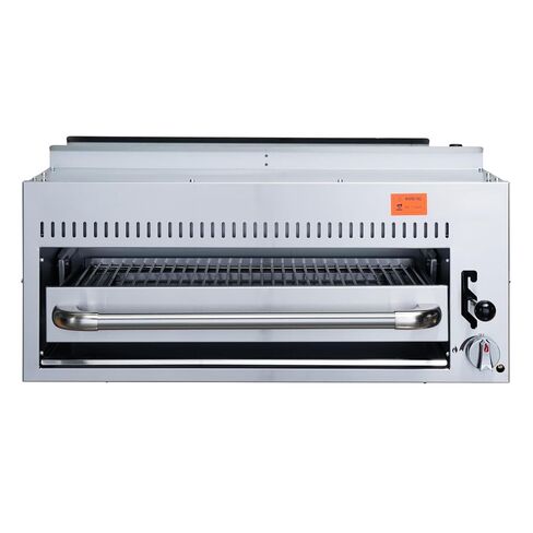 FSE 373-DCSB36 Gas Salamander Broiler, 36" Stainless Steel, 35,000 BTU Infrared Burner, Natural Gas/LP Convertible, Wall/Range Mount, Adjustable Rack, Commercial Kitchen Use in Kuwait