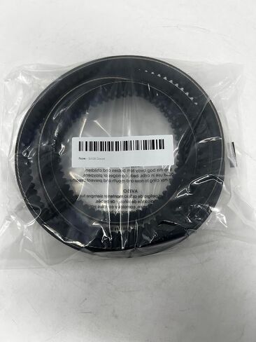 حزام BX58 مسنن على شكل حرف V - قسم BX، 21/32 بوصة × 61 بوصة OC - حافة خام، مقاوم للزيت والحرارة in Kuwait