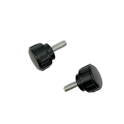 40Pcs M4 x 10 mm Threaded Knurled Thumbscrew, Monitor Screws Vesa Mount Screws Carbon Steel Clamping Knobs Grip Thumb Screw Mounting Thumb Screw in Kuwait