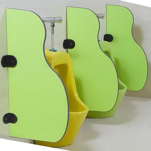 Kindergarten Urinal Partition, Wall Mounted Men's Urinal Privacy Screen, Suitable for Urinal Partition Toilets in Schools/Shopping Malls,Size_name-40x60cm/15.7x23.6in in Kuwait
