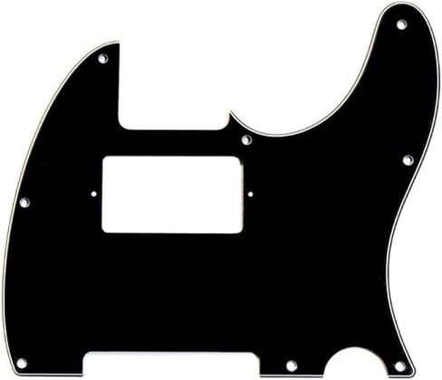 Allparts Pickguard for Telecaster Humbucker (Neck) 8-Hole 3-Ply Black in Kuwait