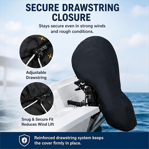 غطاء قلنسة محرك خارجي لسيارة Honda Marine | بي اف 90 | 2015–2026 | 90 حصان، غطاء المحرك البحري، حماية من جميع الأحوال الجوية، أغطية المحرك الخارجي in Kuwait